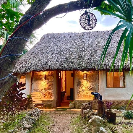 Encantadora Villa Maya Tradicional En Rancho Agroecologico Tzucaceb Exteriér fotografie