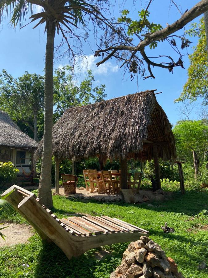 Encantadora Villa Maya Tradicional En Rancho Agroecologico Tzucaceb Exteriér fotografie