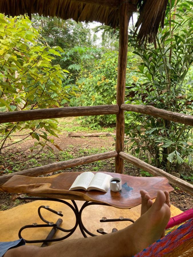 Encantadora Villa Maya Tradicional En Rancho Agroecologico Tzucaceb Exteriér fotografie