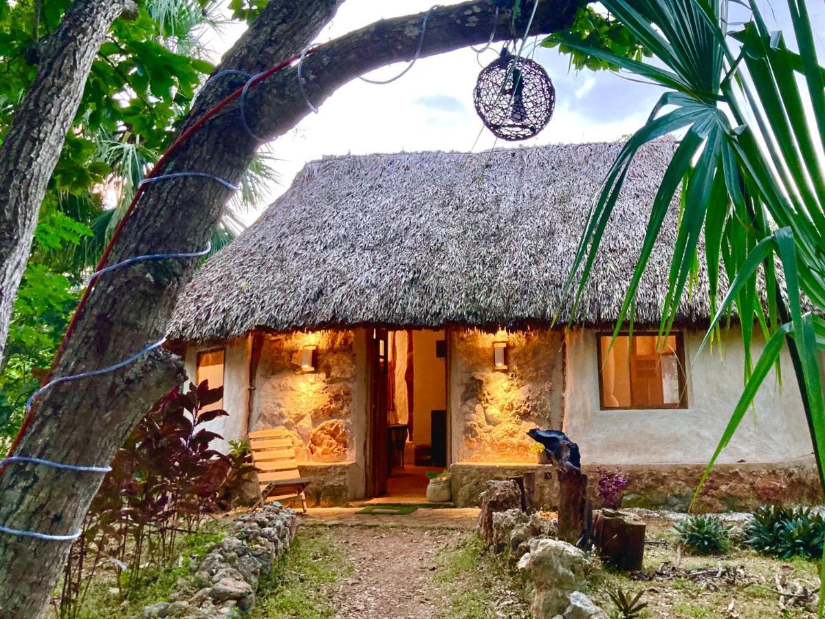 Encantadora Villa Maya Tradicional En Rancho Agroecologico Tzucaceb Exteriér fotografie