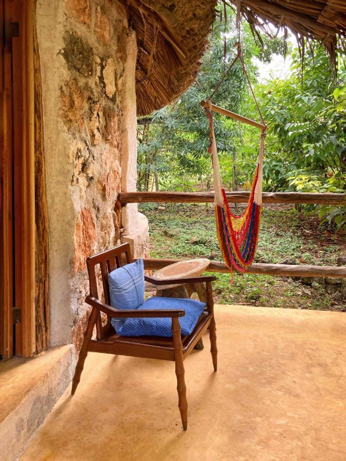 Encantadora Villa Maya Tradicional En Rancho Agroecologico Tzucaceb Exteriér fotografie
