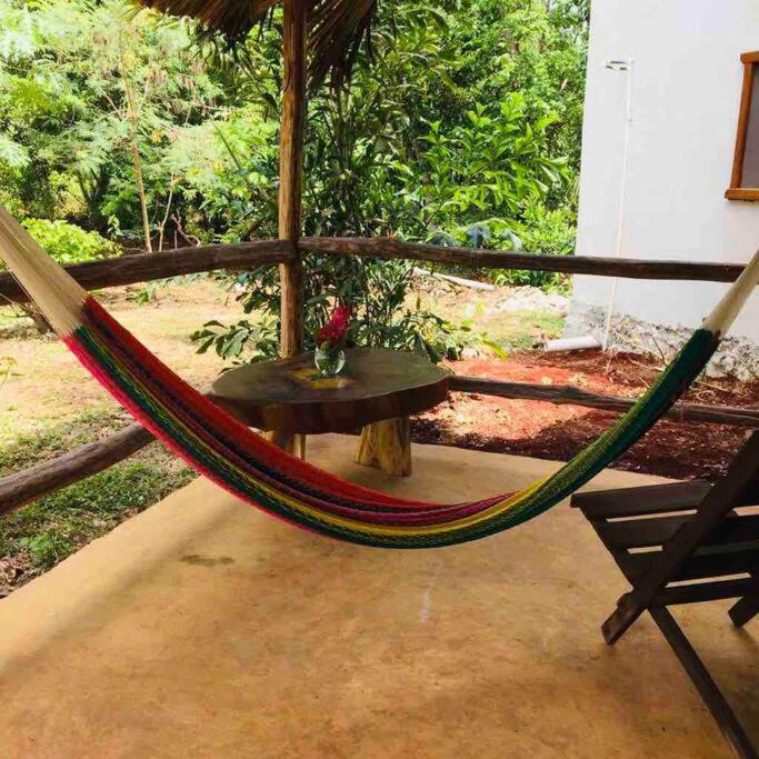 Encantadora Villa Maya Tradicional En Rancho Agroecologico Tzucaceb Exteriér fotografie