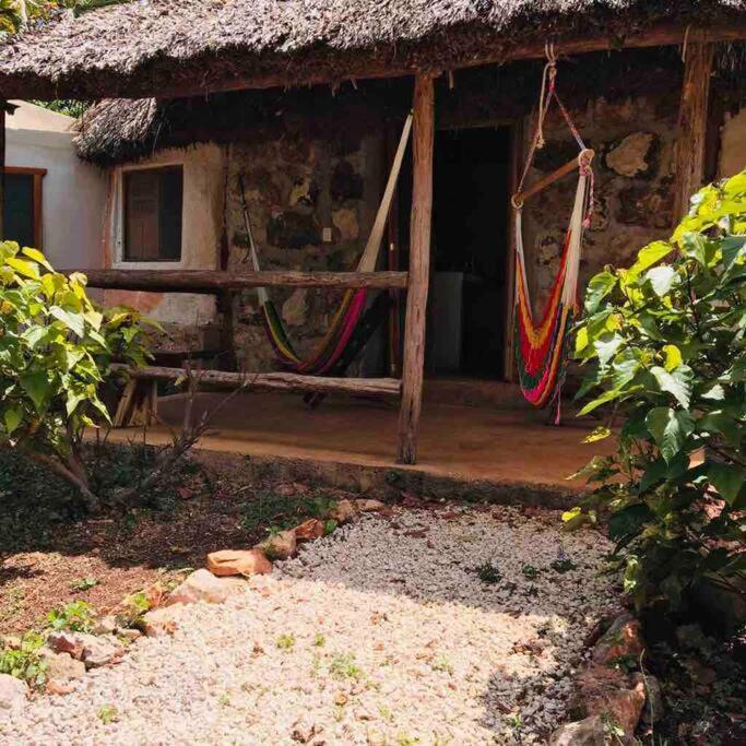 Encantadora Villa Maya Tradicional En Rancho Agroecologico Tzucaceb Exteriér fotografie