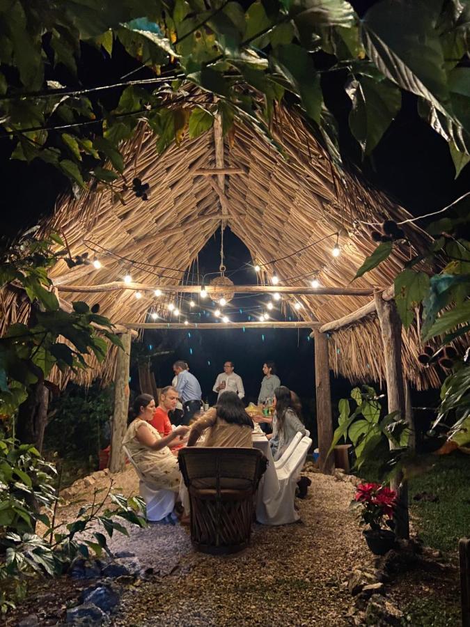 Encantadora Villa Maya Tradicional En Rancho Agroecologico Tzucaceb Exteriér fotografie