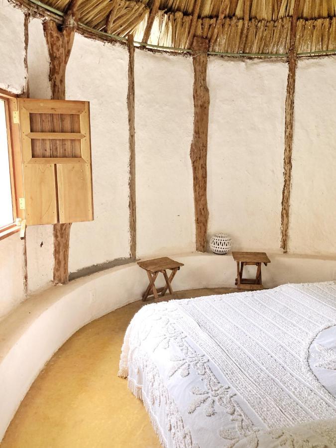 Encantadora Villa Maya Tradicional En Rancho Agroecologico Tzucaceb Exteriér fotografie