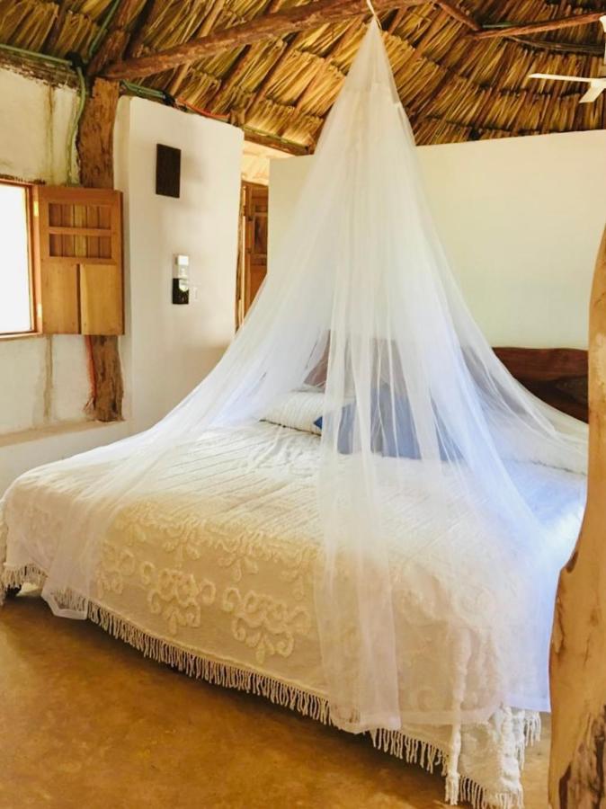 Encantadora Villa Maya Tradicional En Rancho Agroecologico Tzucaceb Exteriér fotografie