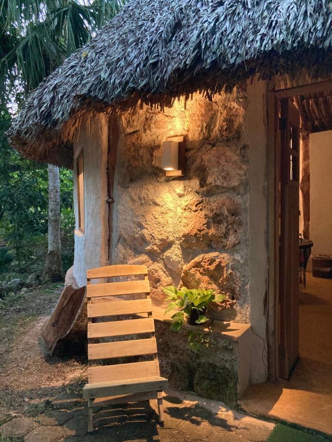 Encantadora Villa Maya Tradicional En Rancho Agroecologico Tzucaceb Exteriér fotografie